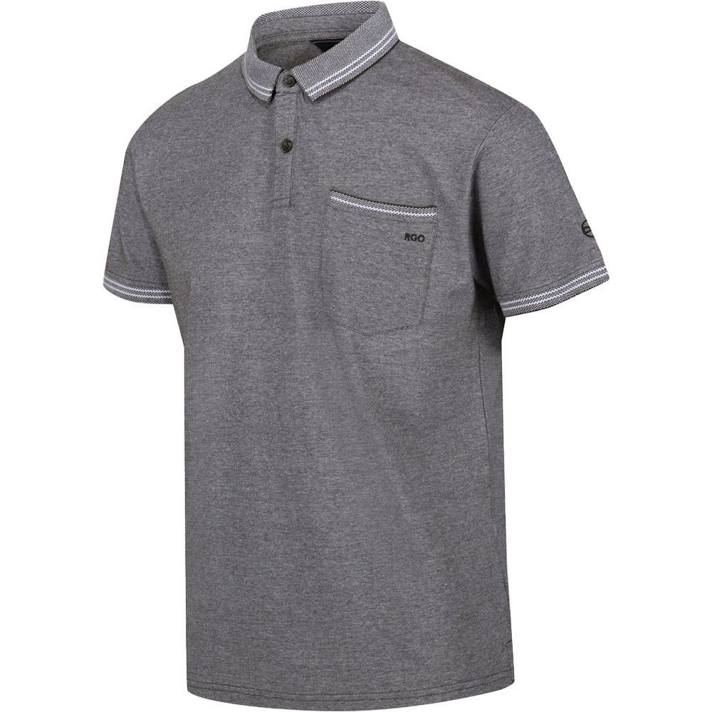 Regatta Mens Tinston Short Sleeve Polo Shirt S - Chest 37-38’ (94-96.5cm)
