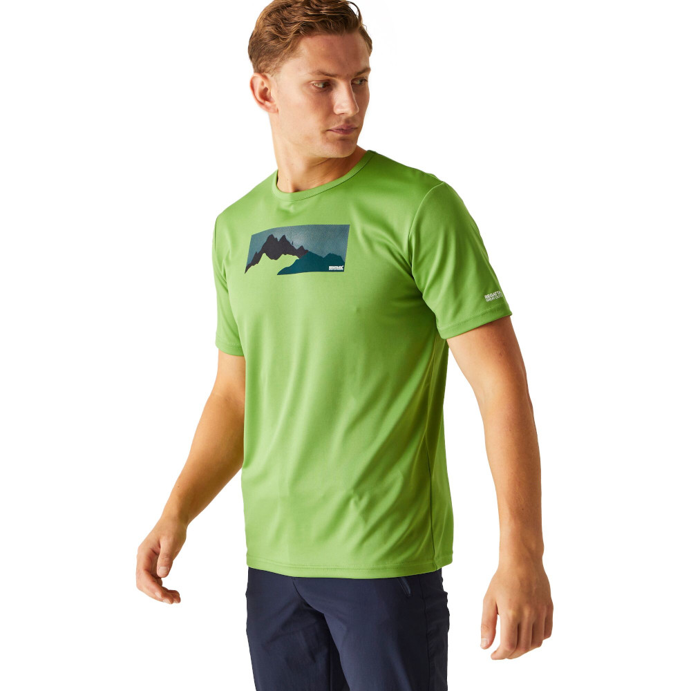 Regatta Mens Fingal VIII Quick Drying Short Sleeve T Shirt XL - Chest 43-44’ (109-112cm)