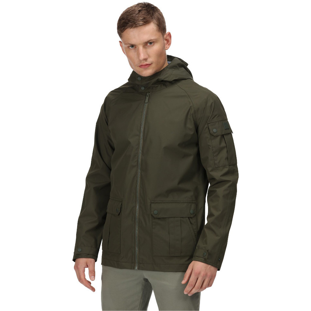 Regatta Mens Bergen Waterproof Breathable Jacket XXL - Chest 46-48’ (117-122cm)