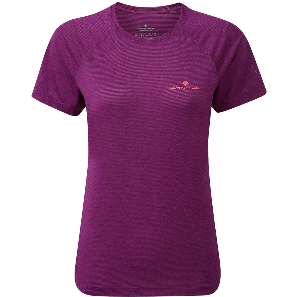 Ron Hill Womens Stride Breathable Relaxed Fit T Shirt UK 12 - Bust 34.5-36.5’ (88-93cm)