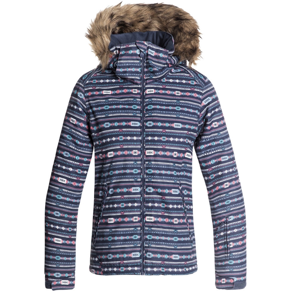 Roxy Girls Jet Snow Waterproof Insulated Ski Coat Jacket 12 - Chest 29.5’ (75.5cm)