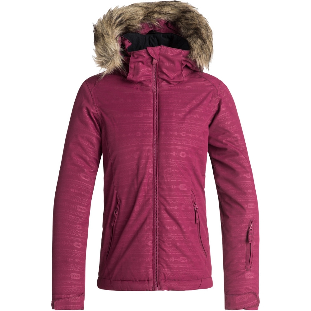 Roxy Girls Jet Ski Embossed Waterproof Warm Ski Coat Jacket 16 - Chest 33.5’ (85cm)