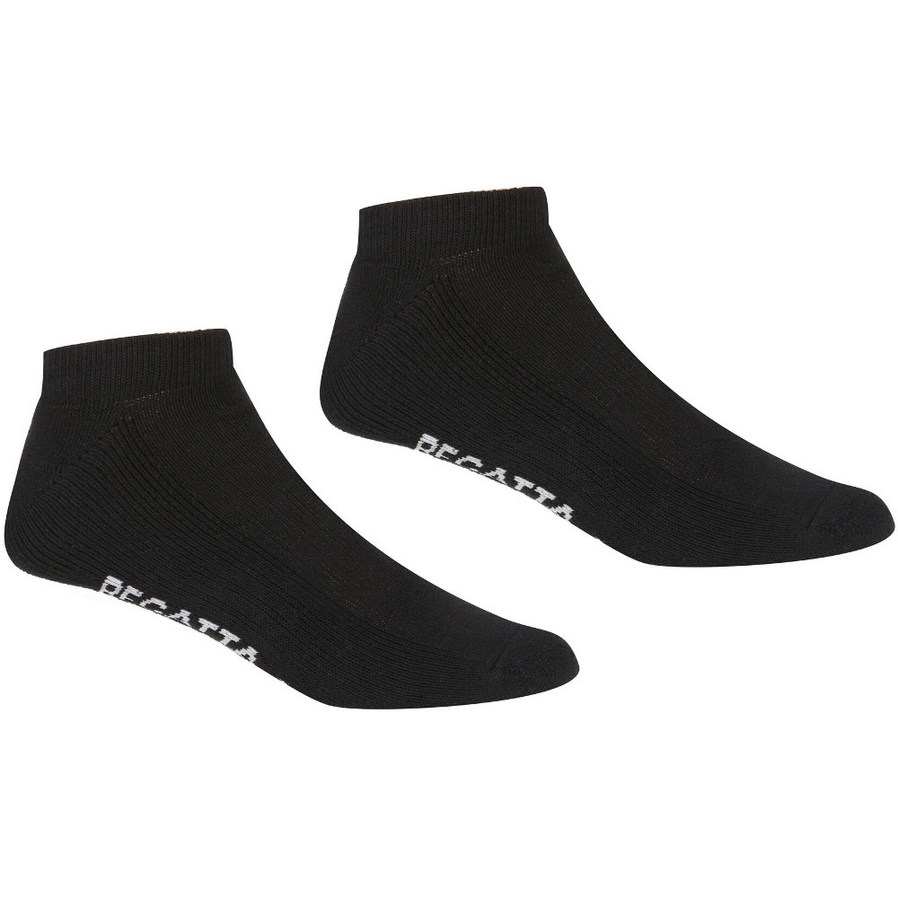 Regatta Unisex 5 Pack Durable Comfort Trainer Socks UK Size 6-8