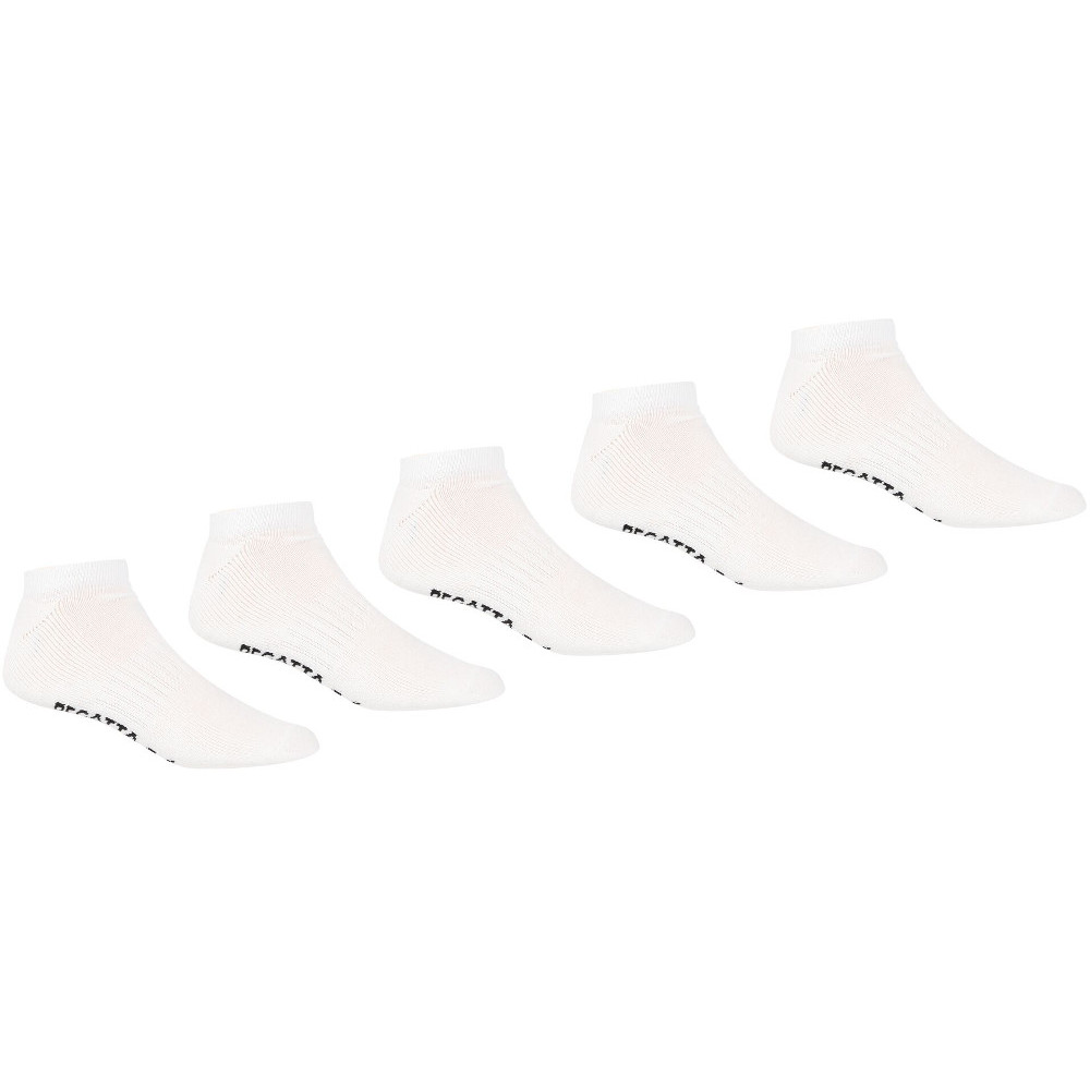 Product image of Regatta Unisex 5 Pack Durable Comfort Trainer Socks UK Size 3-5