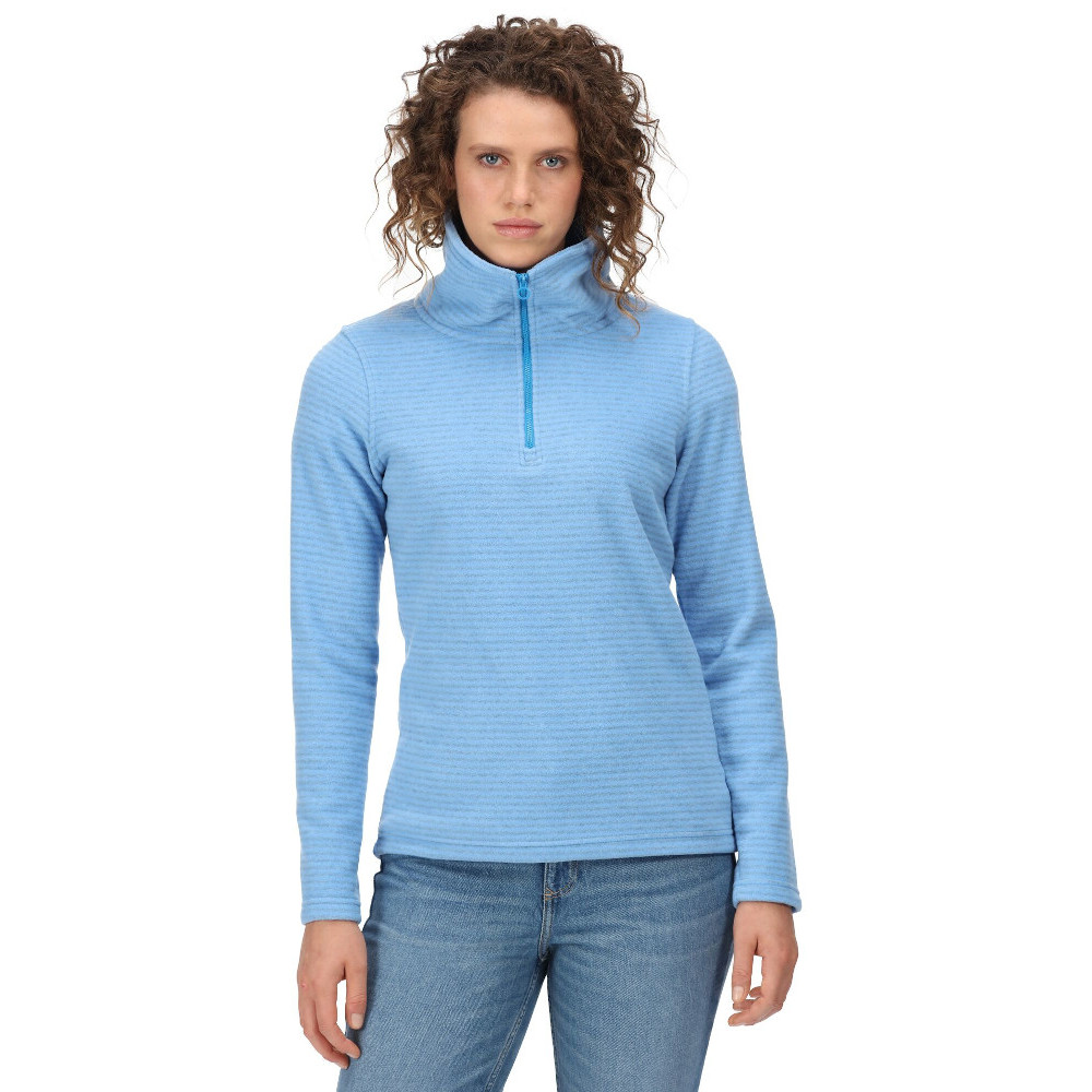 Regatta Womens/Ladies Solenne 1/4 Zip Symmetry Fleece Casual Jacket 10 - Bust 34’ (86cm)