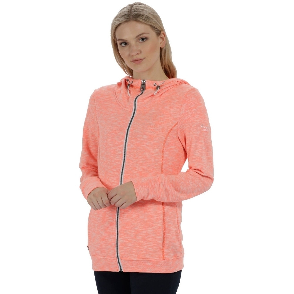 Regatta Womens/Ladies Ramosa Full Zip Hooded Casual Fleece Jacket UK Size 12 - Chest 36 (92cm)
