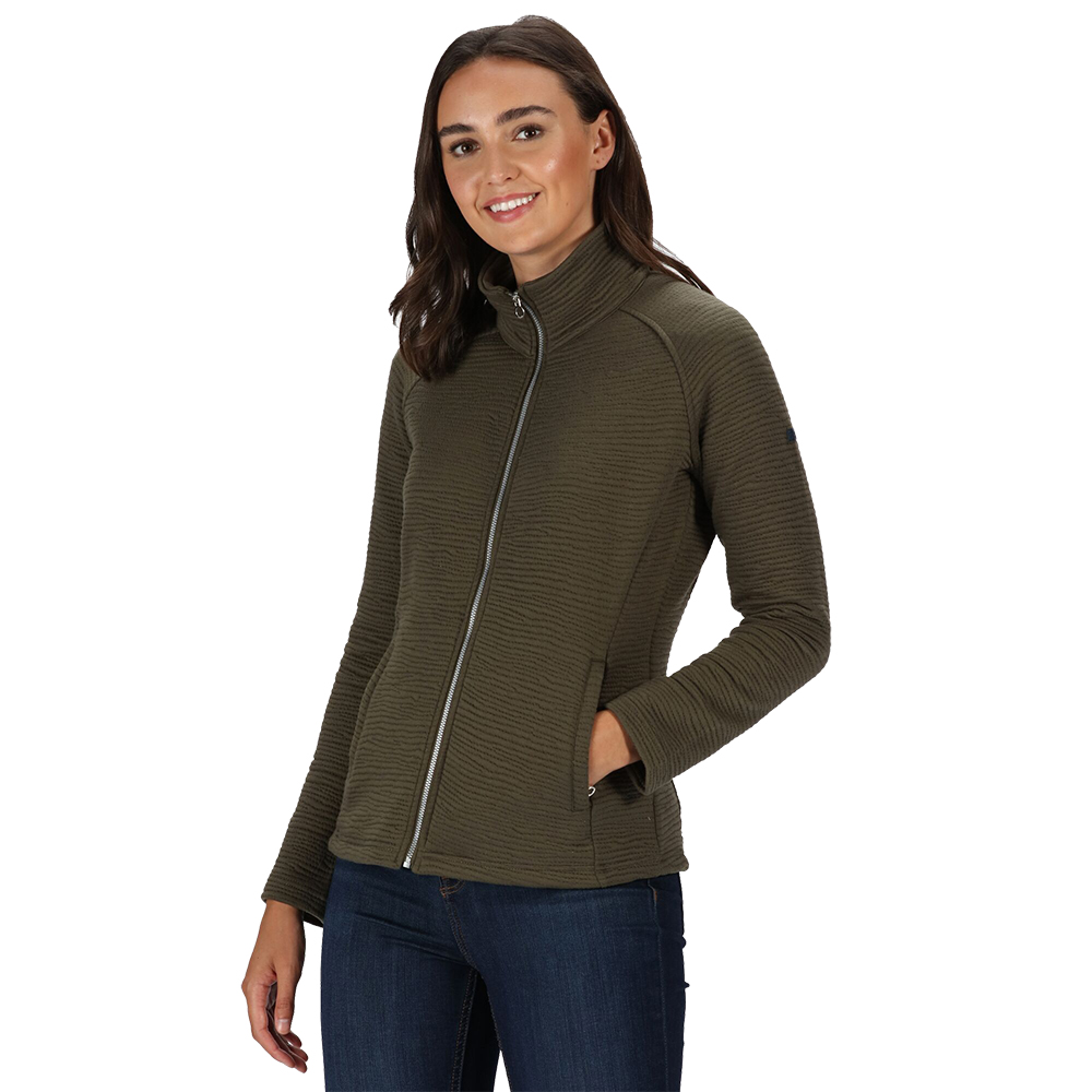 Regatta Womens Sadiya Full Zip Fleece Jacket 12 - Bust 36 (92cm)