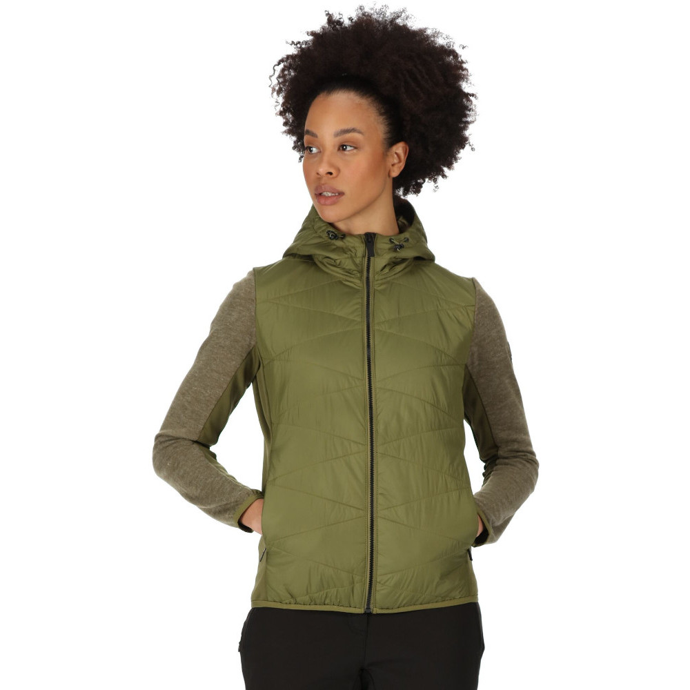 Regatta Womens Pemble IV Hybrid Insulated Zip Fleece Hoodie 16 - Bust 40’ (102cm)