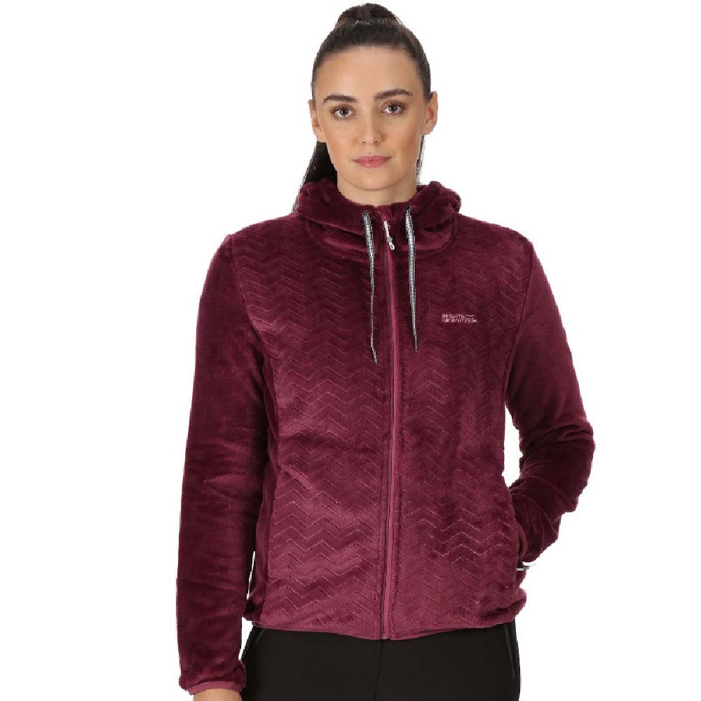 Regatta Womens Julissa II Full Zip Fluffy Fleece Jacket 10 - Bust 34’ (86cm)