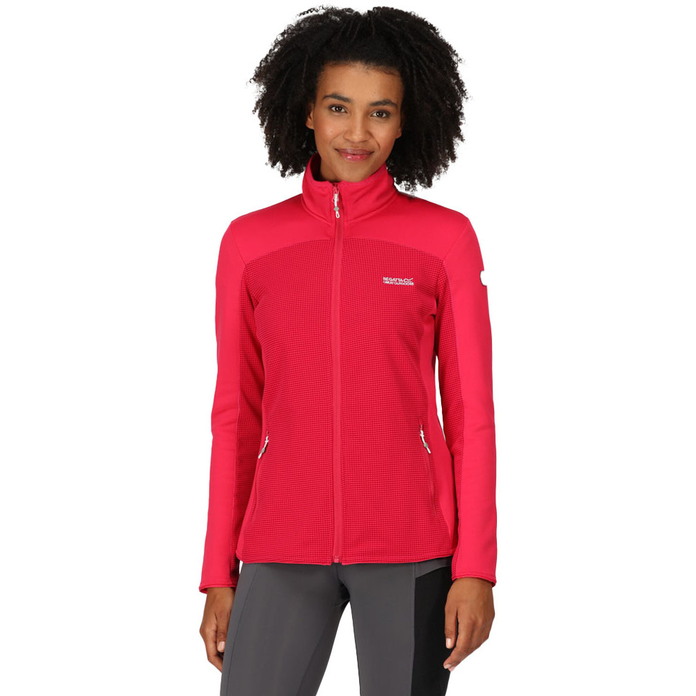 Regatta Womens Highton III Full Zip Breathable Fleece Jacket 20 - Bust 45’ (114cm)