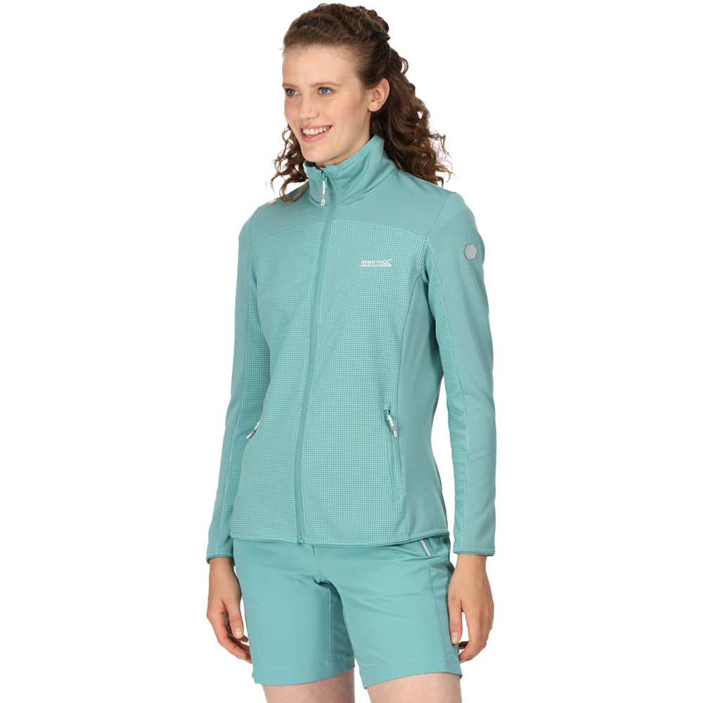 Regatta Womens Highton III Full Zip Breathable Fleece Jacket 8 - Bust 32’ (81cm)