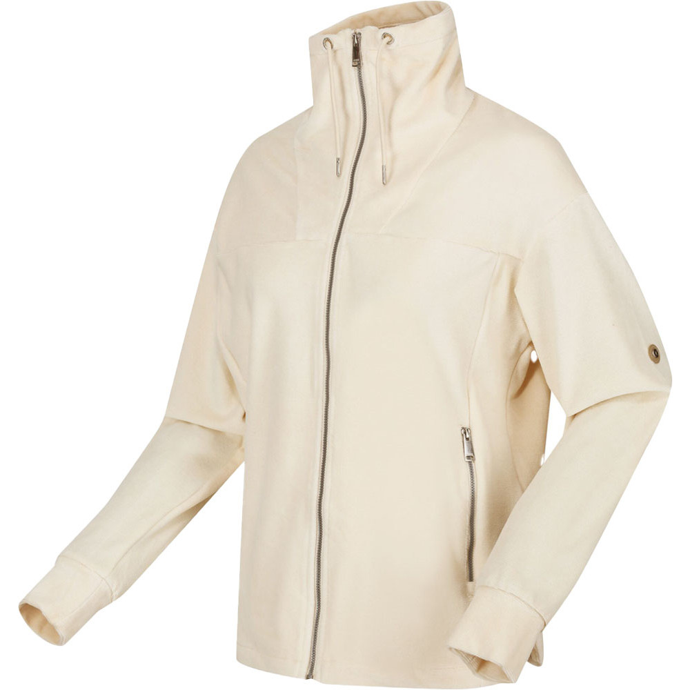 Regatta Womens Jessalyn Full Zip Velour Fleece Jacket 20 - Bust 45’ (114cm)