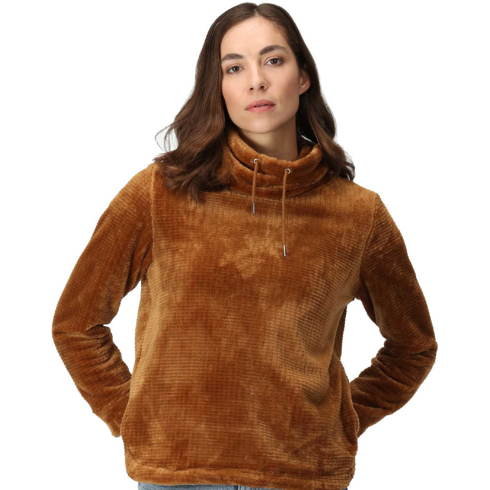Regatta Womens Bardou Over The Head Velour Fleece Sweater 16 - Bust 40’ (102cm)