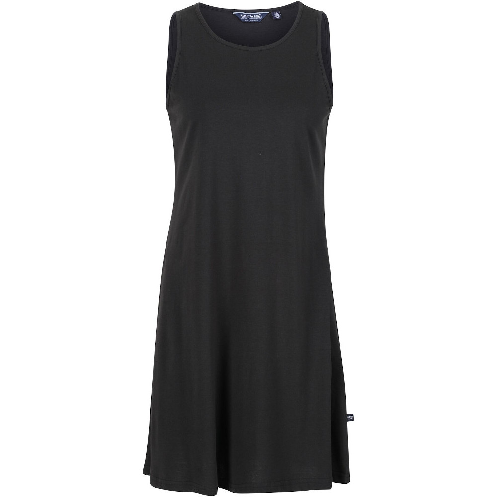 Product image of Regatta Womens Kaimana Printed Jersey Swing Silhouette Dress UK 16- Waist 33', (84cm)