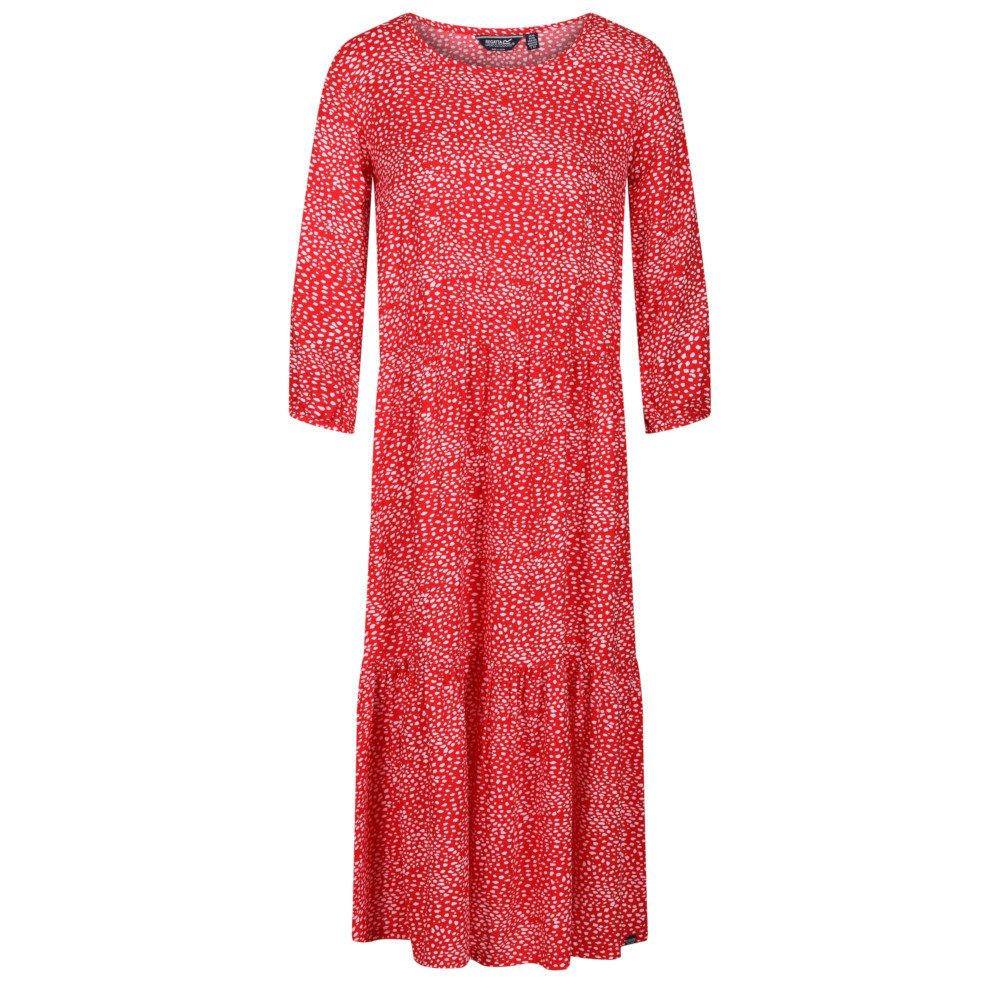 Regatta Womens Briella Printed Elasticated Sun Dress UK 20- Waist 38’, (96cm)