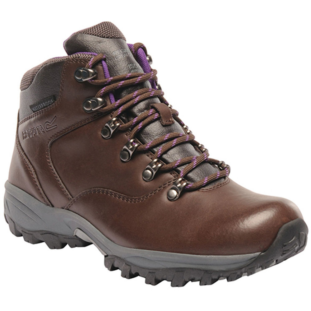 Regatta Womens/Ladies Lady Bainsford Waterproof Leather Walking Boots UK Size 6.5 (EU 40)