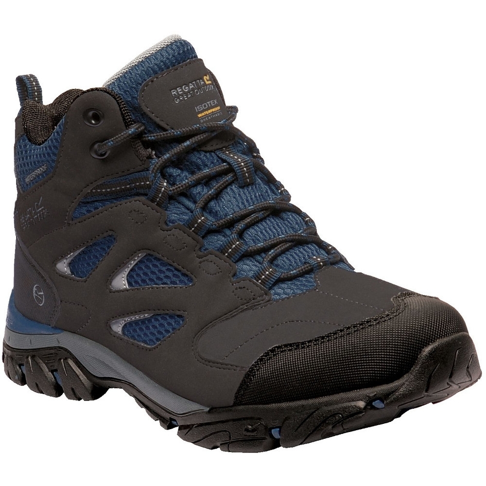 Regatta Womens/Ladies Holcombe IEP Mid Waterproof Fabric Walking Boots UK Size 6 (EU 39)