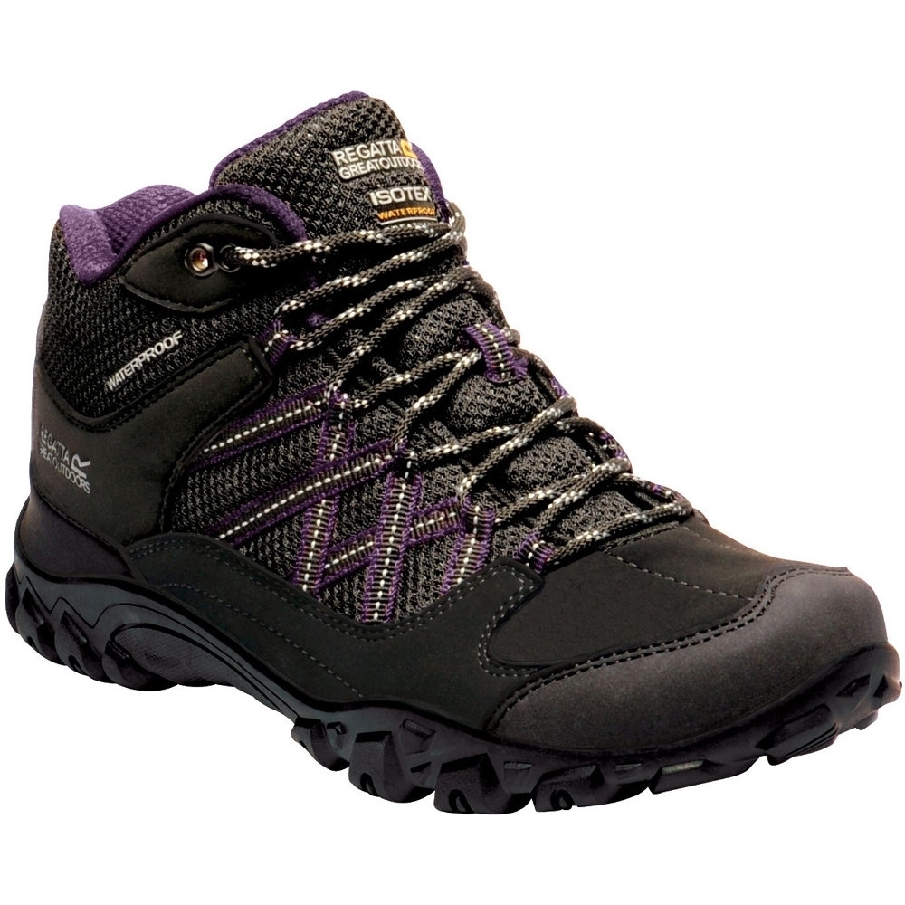 Regatta Womens Edgepoint Waterproof Fabric Walking Boots UK Size 8 (EU 42)