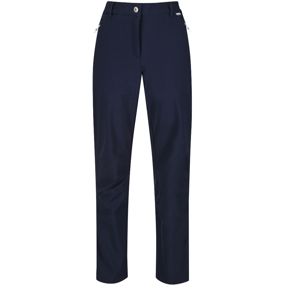 Regatta Womens/Ladies Geo II Softshell Wind Resistant Walking Trousers 8R - Waist 25’ (63cm), Inside Leg 31’