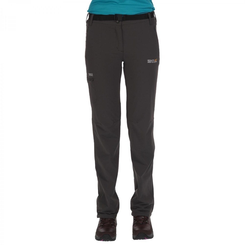 Regatta Womens Xert II Stretch Quick Drying Walking Trousers Size 8 - Waist 27’ (68cm), Inside Leg 31’