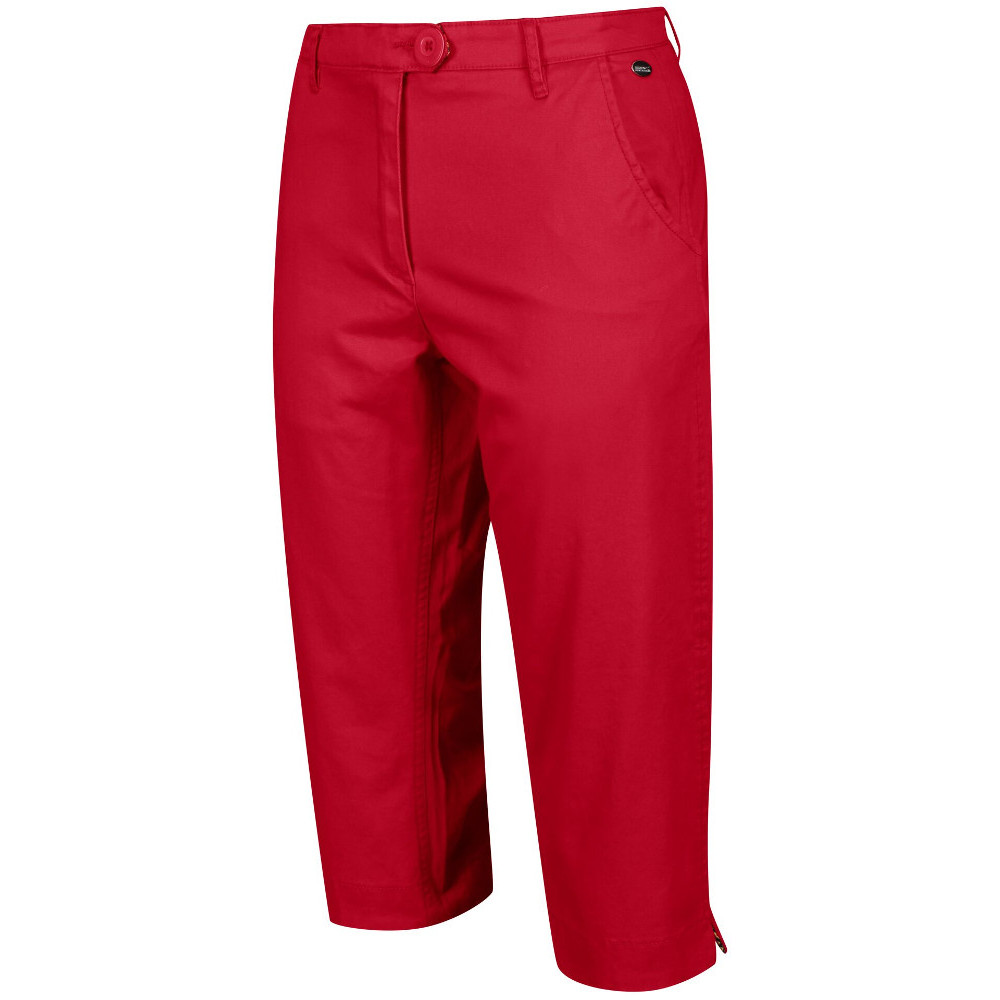 Product image of Regatta Womens Maleena Capri II Casual Walking Trousers 10 - Waist 27' (68cm)