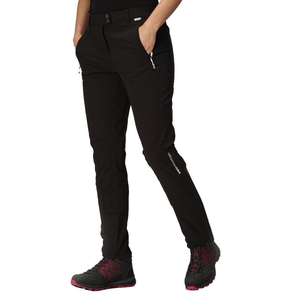 Regatta Womens Mountain Isoflex Stretch Walking Trousers UK Size 14S - Waist 29’ (79cm) Inside Leg 29’