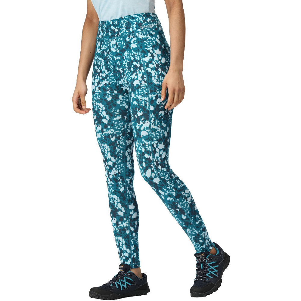 Regatta Womens Holeen Legging II Breathable Stretch Trousers 8 - Waist 25’ (63cm)