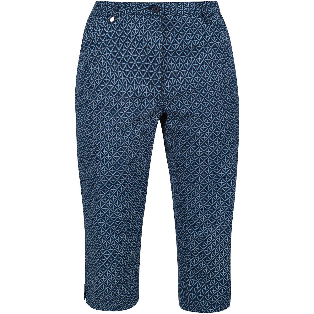 Product image of Regatta Womens Mayaan Coolweave Cotton Capri Pants UK 10- Waist 27', (68cm)