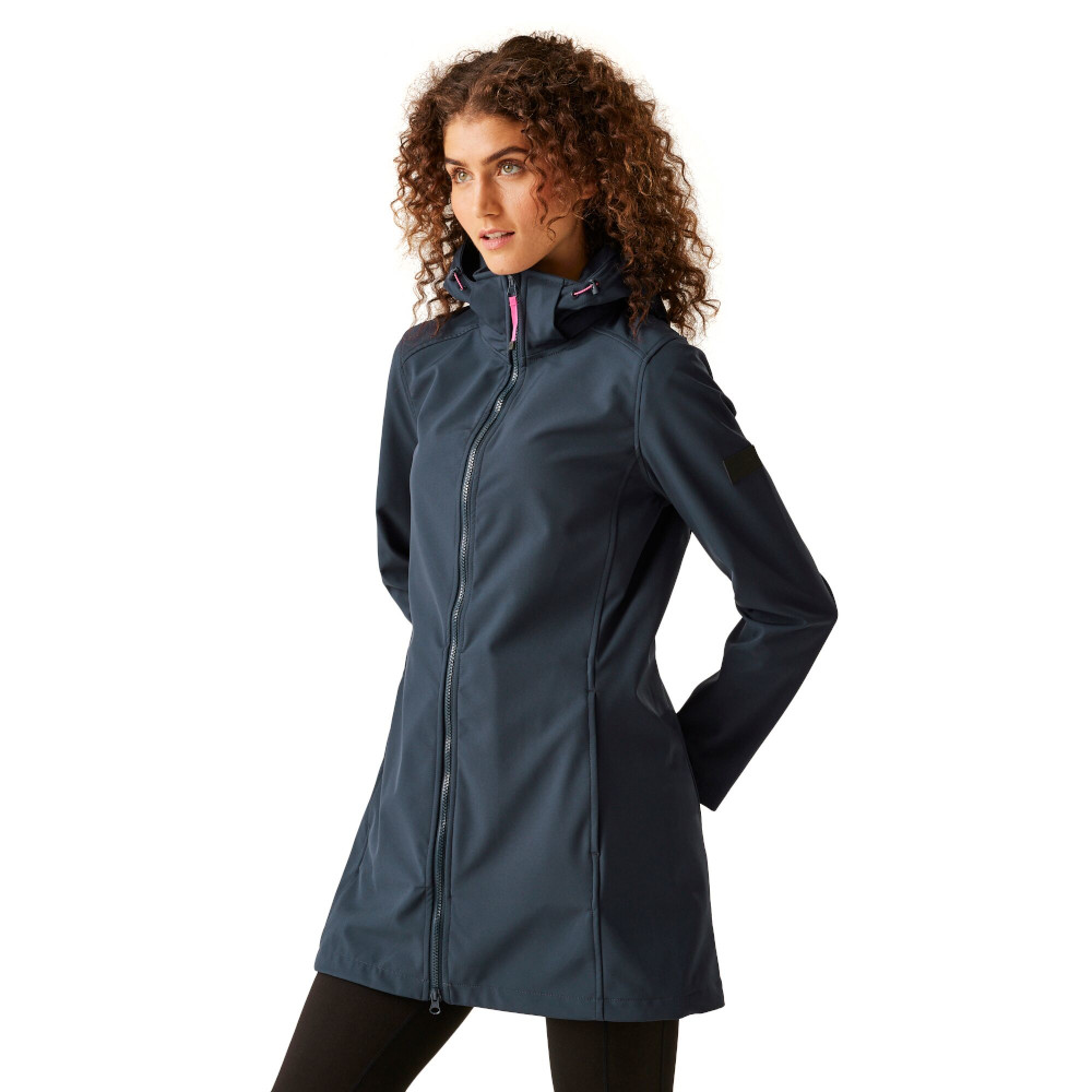 Regatta Womens Carisbrooke Longline Softshell Jacket 8 - Bust 32’ (81cm)