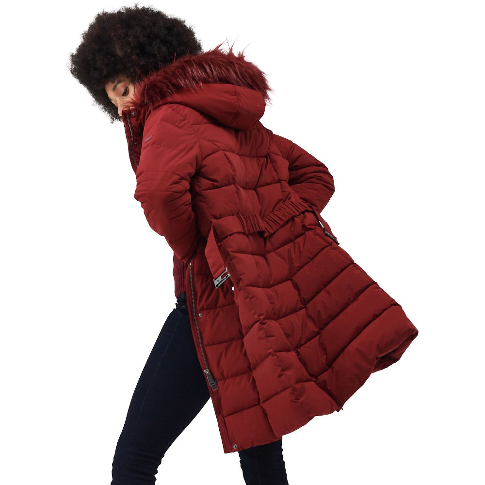 Regatta Womens Decima Padded Longline Parka Jacket Coat 16 - Bust 40’ (102cm)