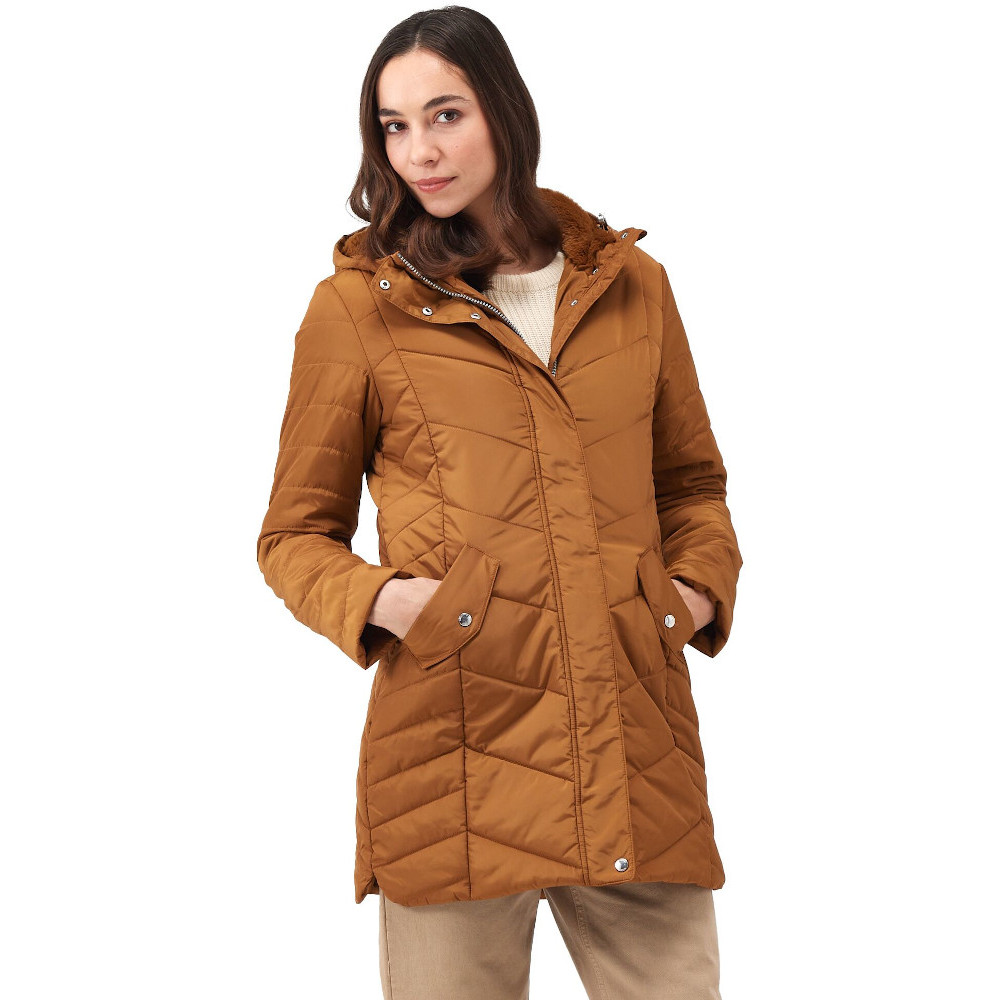 Regatta Womens Panthea Padded Insulated Hooded Jacket Coat 18 - Bust 43’ (109cm)