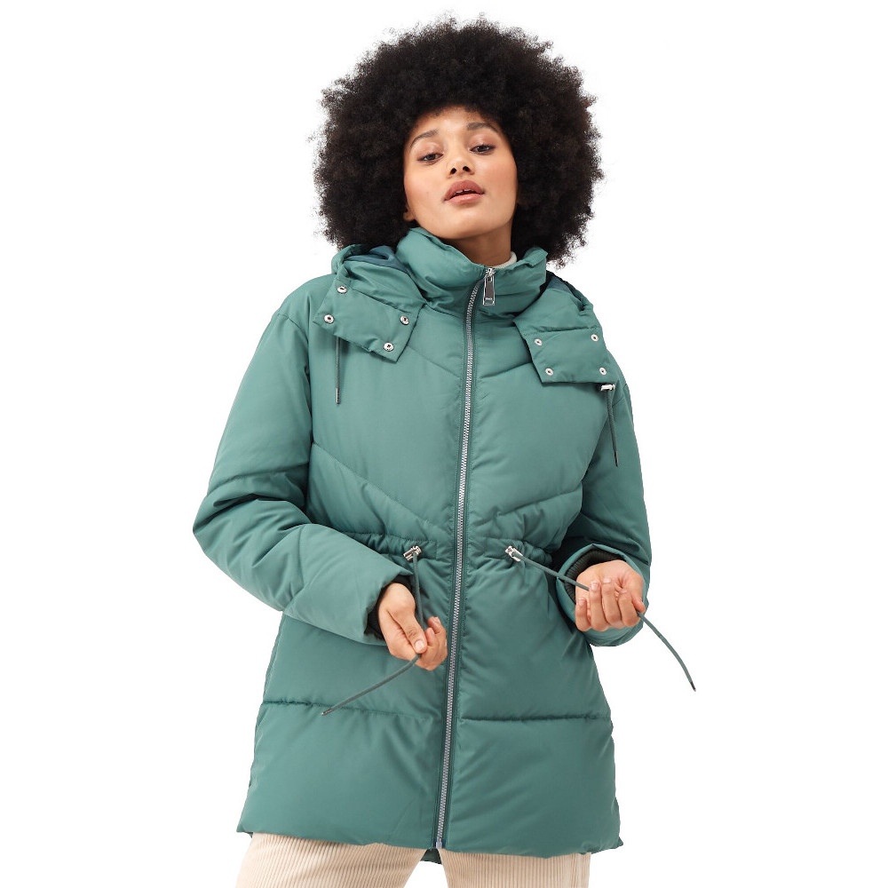 Regatta Womens Rurie Hooded Padded Insulated Jacket Coat 16 - Bust 40’ (102cm)