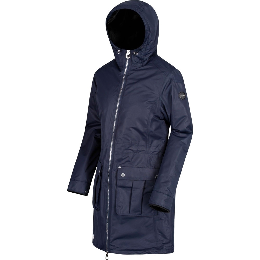 Regatta Womens/Ladies Romina Breathable Waterproof Long Length Jacket 22 - Bust 48 (122cm)