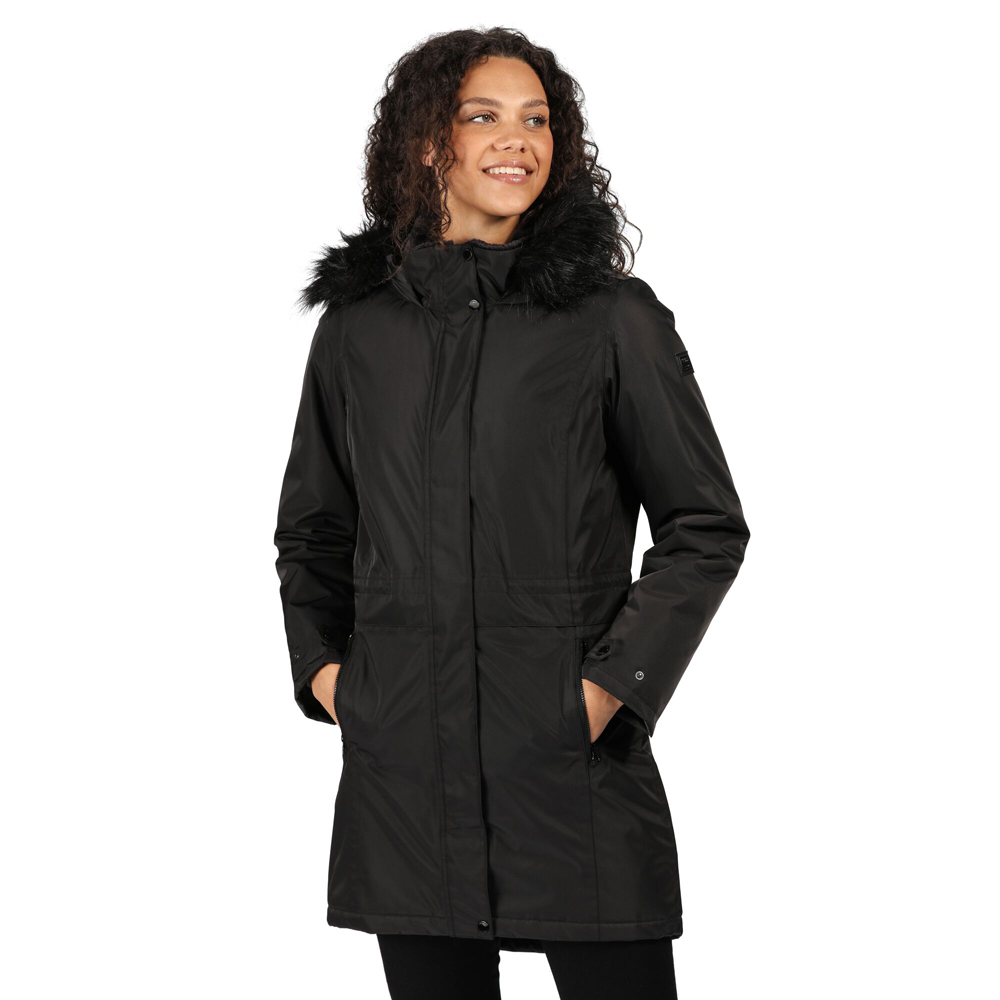 Regatta Womens Lexis Waterproof Insulated Parka Coat Jacket 16 - Bust 40 (102cm)