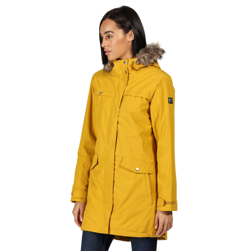 Regatta Womens Serleena II Waterproof Insulated Parka Coat 12 - Bust 36’ (92cm)