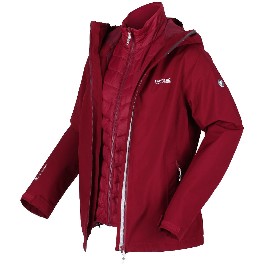 Regatta Womens Wentwood VI Waterproof 3 In 1 Jacket Coat 10 - Bust 34’ (86cm)