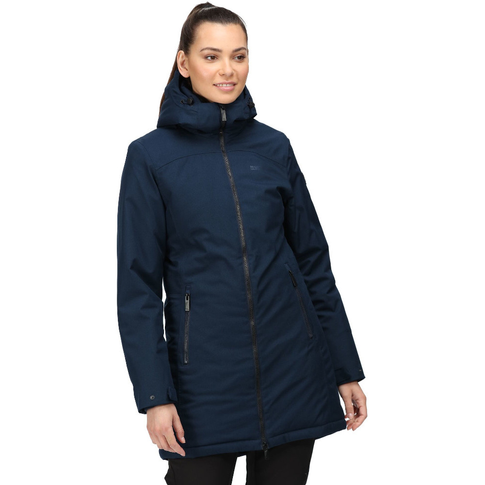 Regatta Womens Voltera III Waterproof Hooded Jacket Coat 12 - Bust 36’ (92cm)