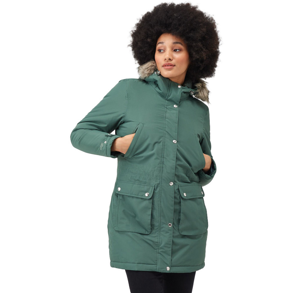 Regatta Womens Voltera Waterproof Insulated Parka Jacket 16 - Bust 40’ (102cm)