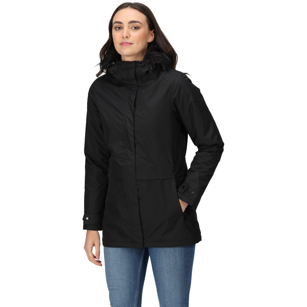 Regatta Womens Myla II Waterproof Hooded Insulated Coat 16 - Bust 40’ (102cm)