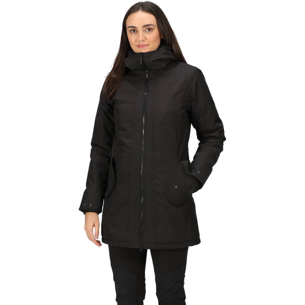 Regatta Womens Voltera IV Waterproof Breathable Hooded Coat 12 - Bust 36’ (92cm)