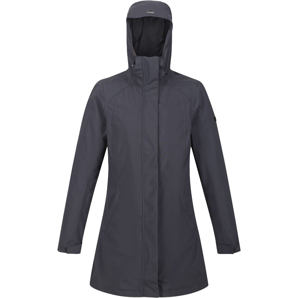 Regatta Womens Denbury IV Hooded Waterproof Jacket Coat 12 - Bust 36’ (92cm)