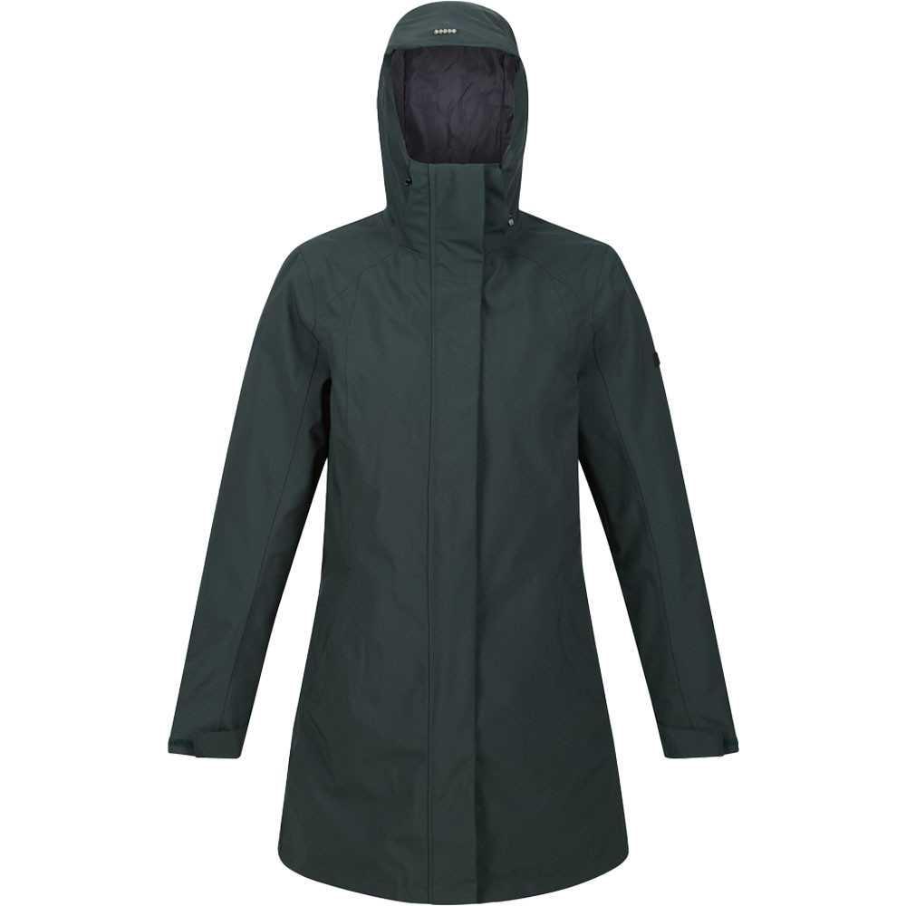 Regatta Womens Denbury IV Hooded Waterproof Jacket Coat 10 - Bust 34’ (86cm)