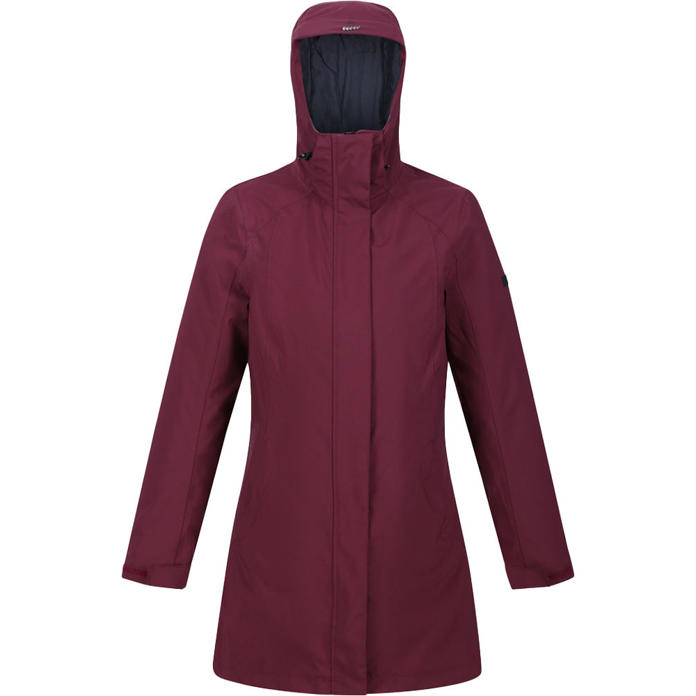 Regatta Womens Denbury IV Hooded Waterproof Jacket Coat 26 - Bust 52’ (132cm)