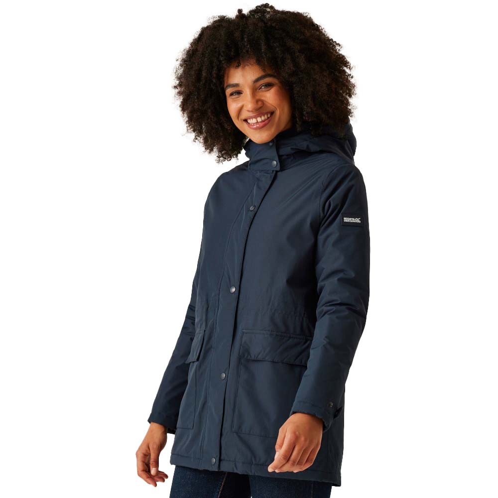 Regatta Womens Mireya Insulated Waterproof Parka Jacket Outdoor Look