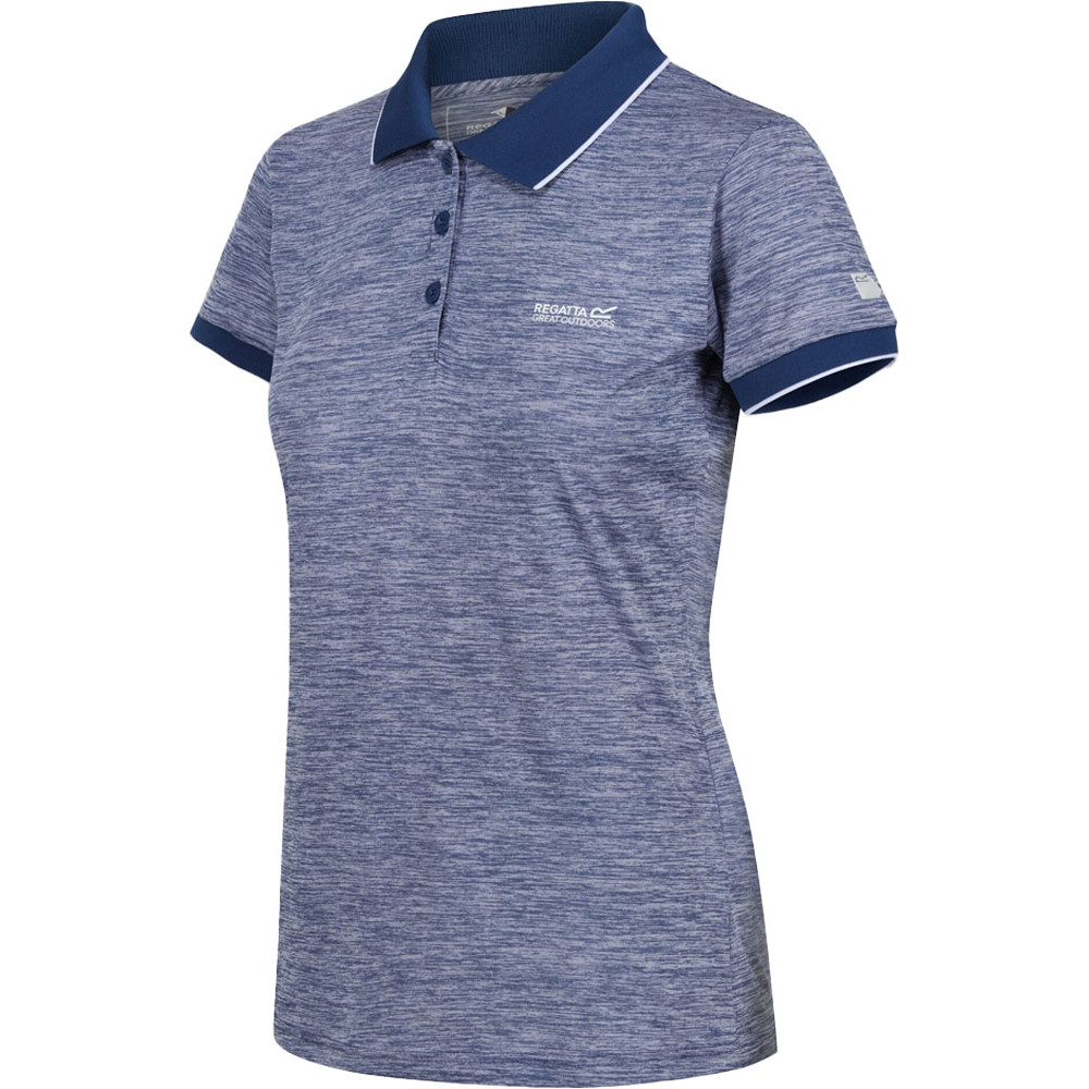 Regatta Womens Remex II Quick Dry Wicking Active Polo Shirt 8 - Bust 32’ (81cm)