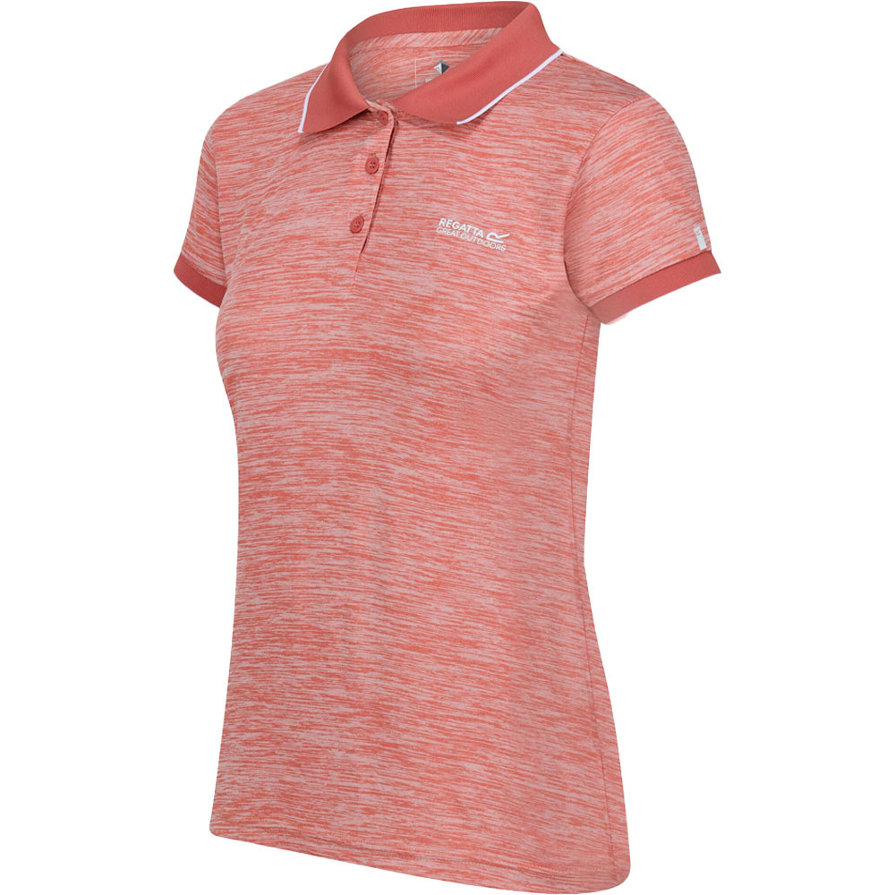Regatta Womens Remex II Quick Dry Wicking Active Polo Shirt 18 - Bust 43’ (109cm)