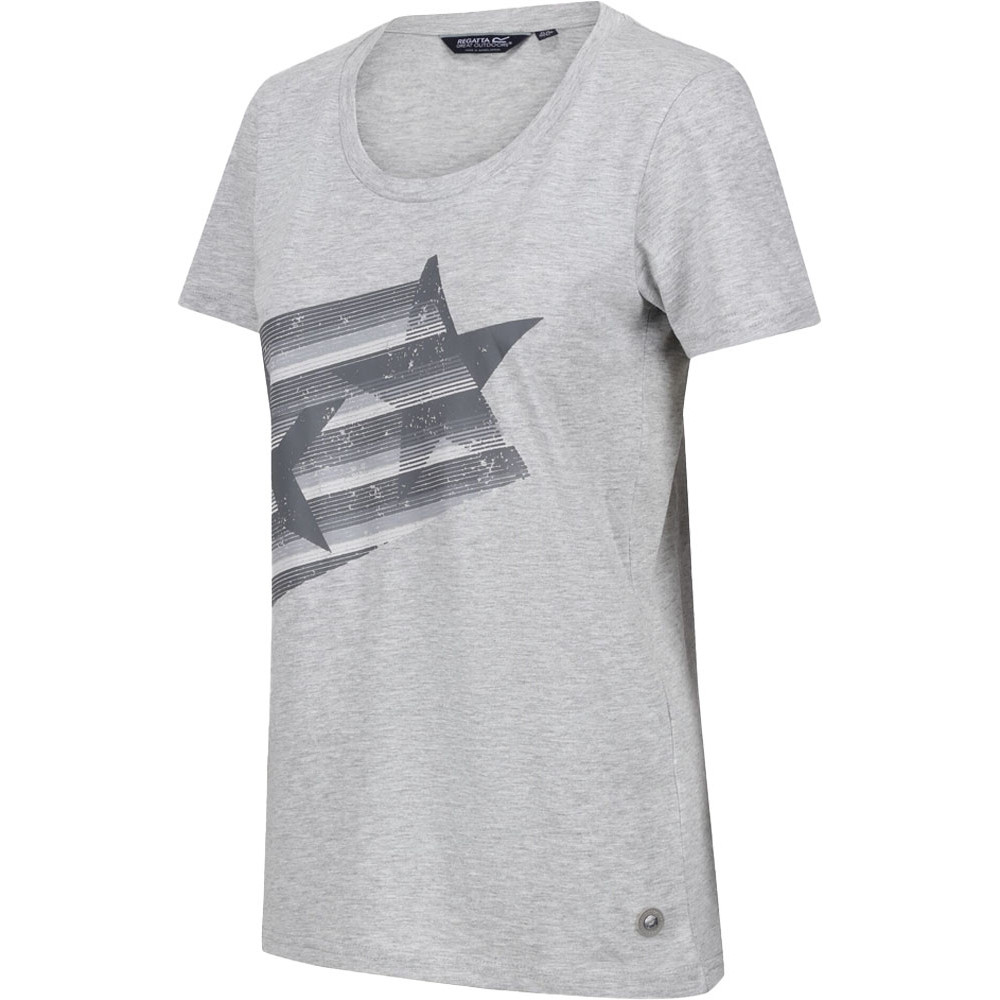 Regatta Womens Filandra VII Lightweight Graphic T Shirt 16 - Bust 40’ (102cm)