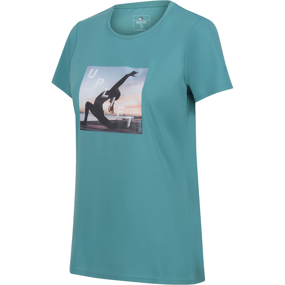 Regatta Womens Fingal VII Breathable Quick Drying T Shirt 22 - Bust 48’ (122cm)