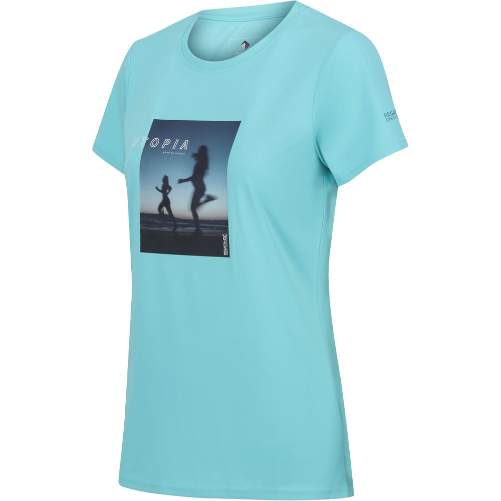 Regatta Womens Fingal VII Breathable Quick Drying T Shirt 24 - Bust 50’ (127cm)