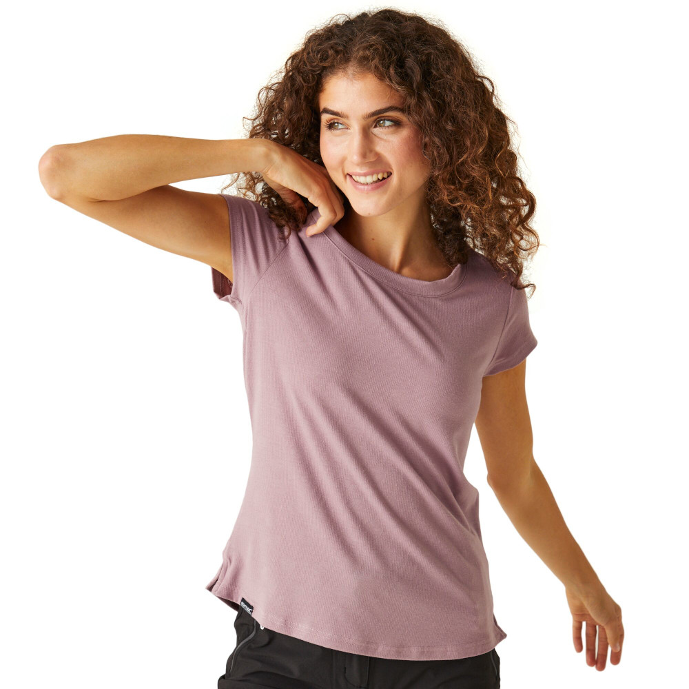Regatta Womens Limonite VII Quick Dry Short Sleeve T Shirt 10 - Bust 34’ (86cm)
